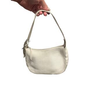 Vintage Furla Italian Leather Pebbled Shoulder Bag